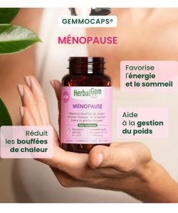 Gemmocaps Ménopause BIO - 30 capsules BIO, 30 capsules